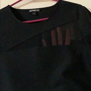 Express Dresses - Express Mesh Cutout Dress Express Dresses - Express Mesh Cutout Dress